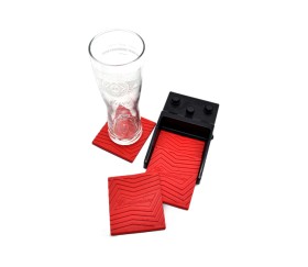 Set De 6 Posavasos  Budweiser