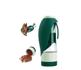 Dispenser Portátil De Agua Y Comida Para Mascotas