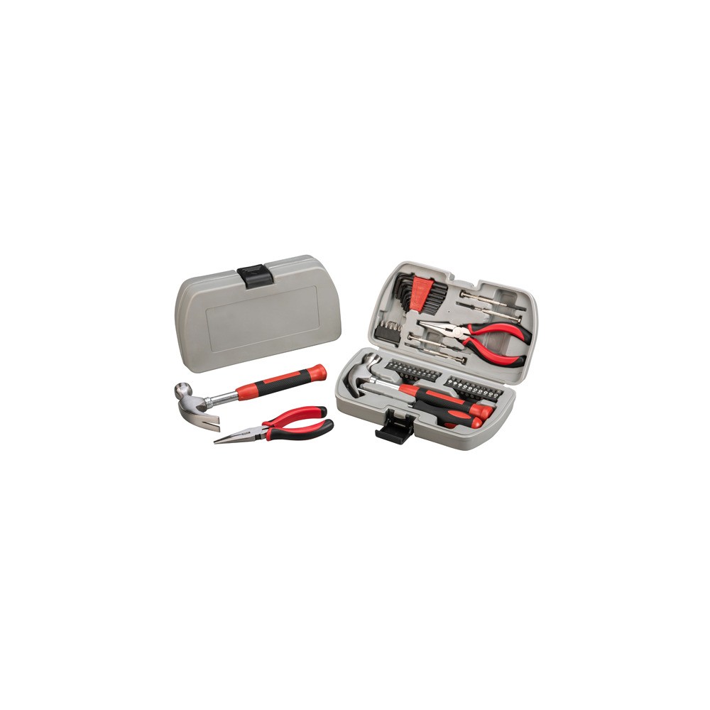 Caja De Herramientas Gris De 40 Piezas Caja De Herramientas Gris De 40 Piezas