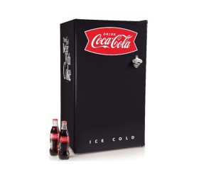 Heladera Coke 90L Negra