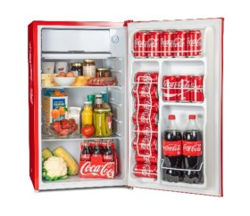 Heladera Coke 90L Roja