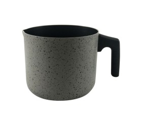 Jarrito De Leche Gris Granito