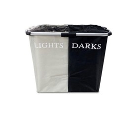 Laundry Basket Dark & Light