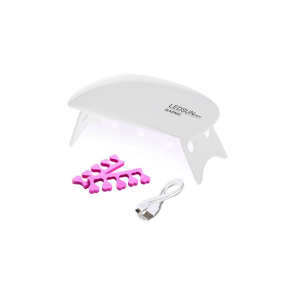 Cabina Uñas Profesional Led Uv 8W Usb Gadnic Cabina Uñas Profesional Led Uv 8W Usb Gadnic